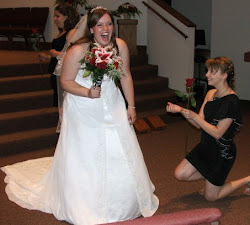 I got proposed to on my wedding day...