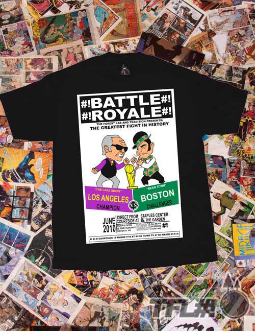 KICK GAME New "The Forest Lab Clothing" Lakers Tee's!!