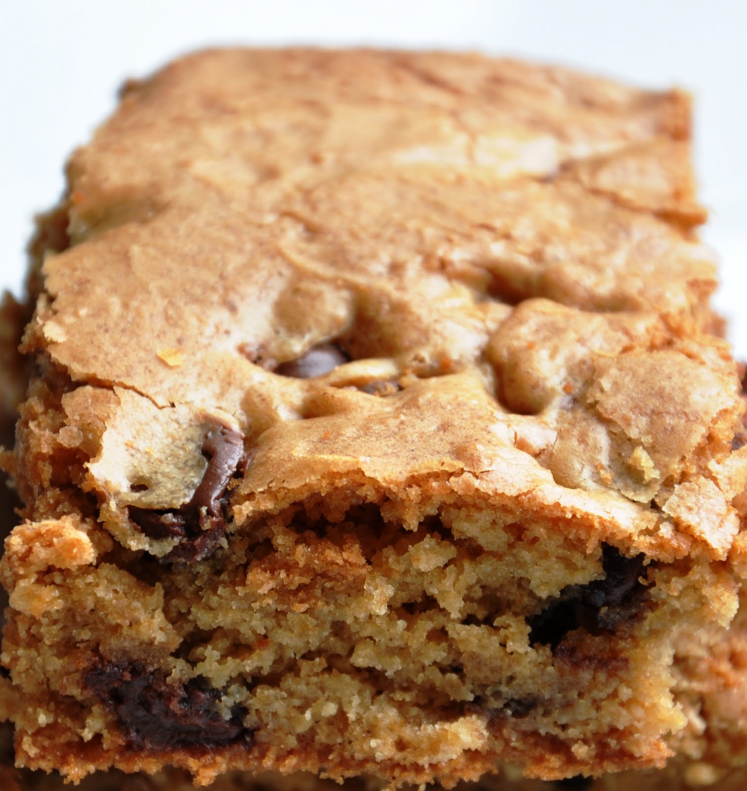 Peanut Butter ChocoWalnut BLONDIES (REDUCED CALORIES... 202) Honey