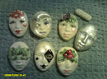 Painted Lady Cabochons