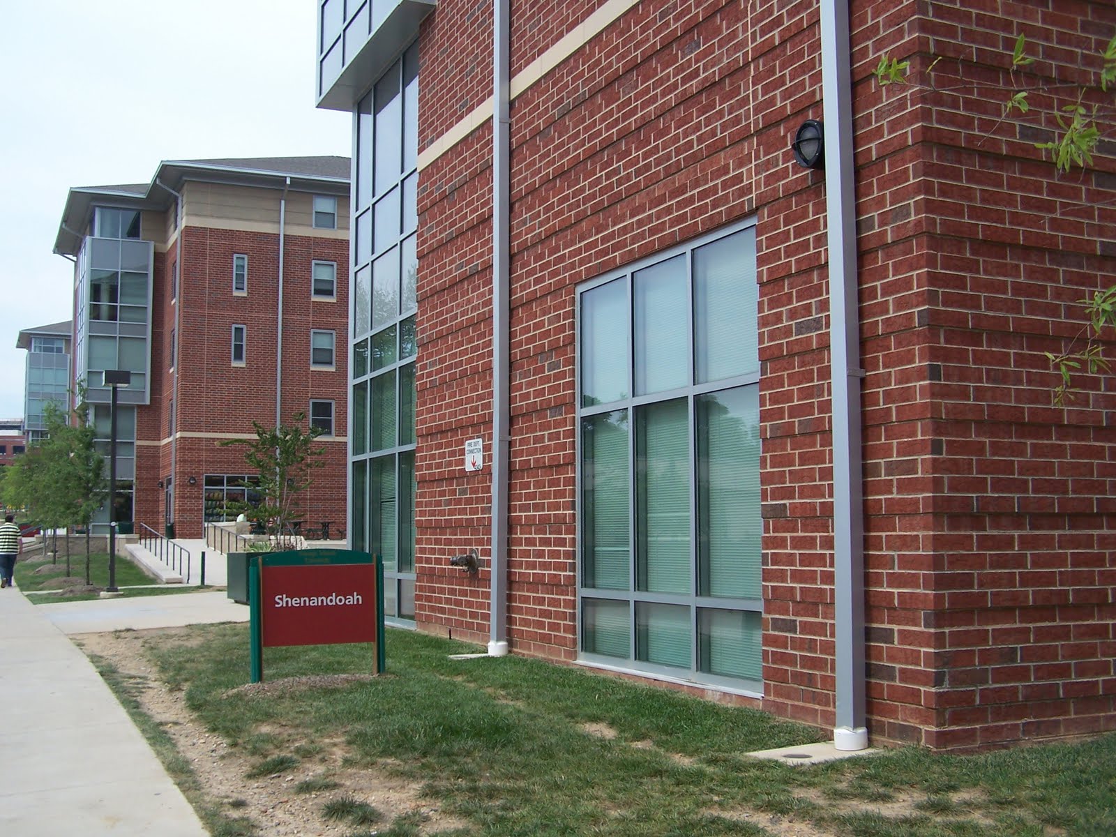 Blue Ridge Mountain Home: Views of George Mason University Dorm Complexes