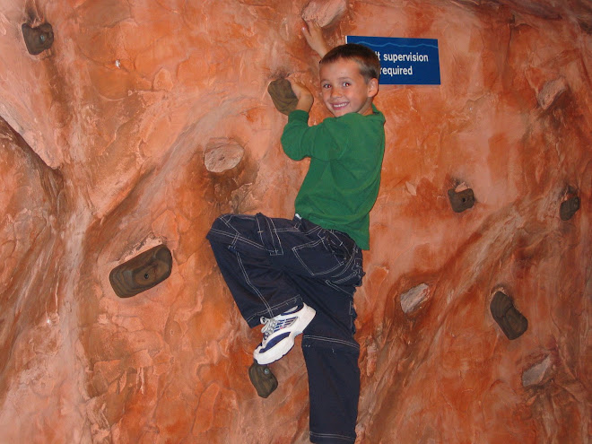 Rock wall climbing