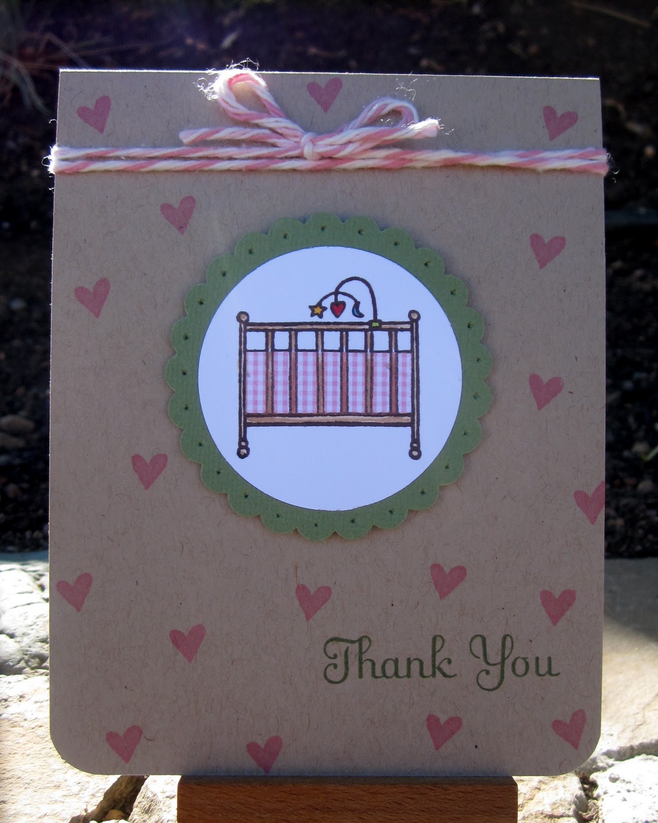 TeaDub Design: Baby Shower Thank You Cards