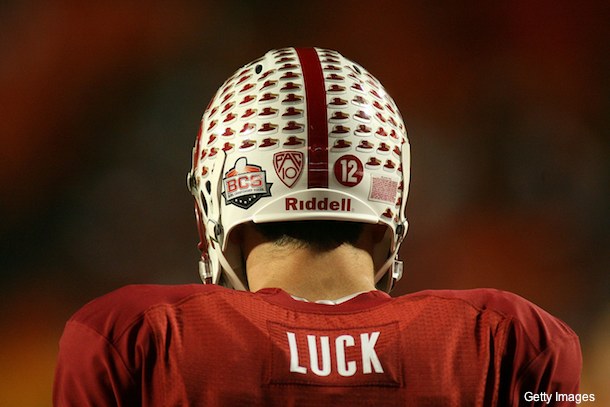 STANFORD QB ANDREW LUCK TURNS