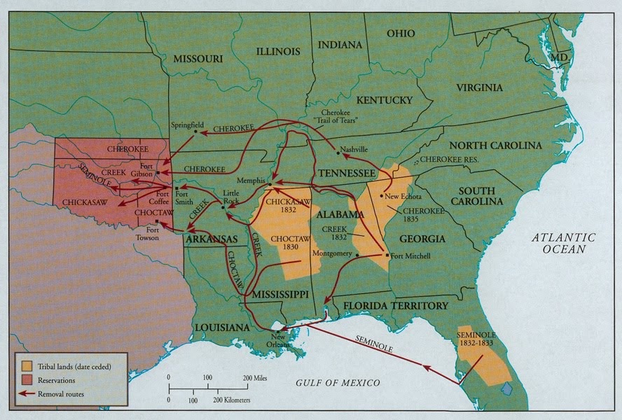 Tulsa Gentleman Cherokee Removal to Indian Territory