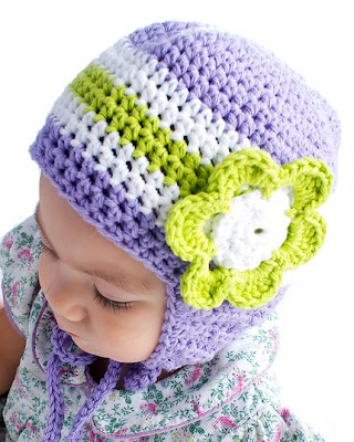 knitted baby hats