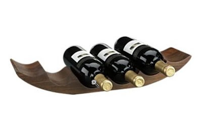 Crate and Barrel Shesham Wine Rack