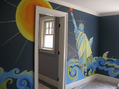 Statue of Liberty Mural
