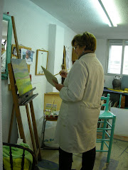 Lourdes pintando