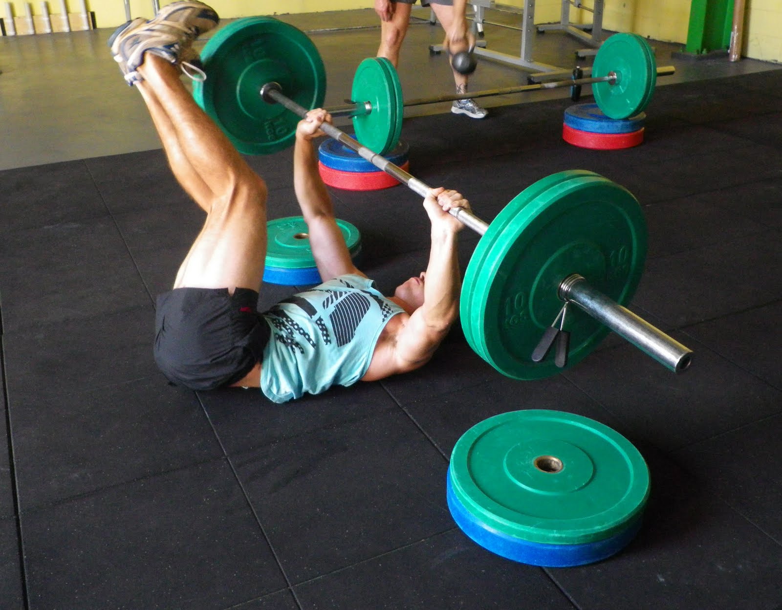 Crossfit Darwin Tue 31 Aug 10 Rnds 10 Hang Power Clean