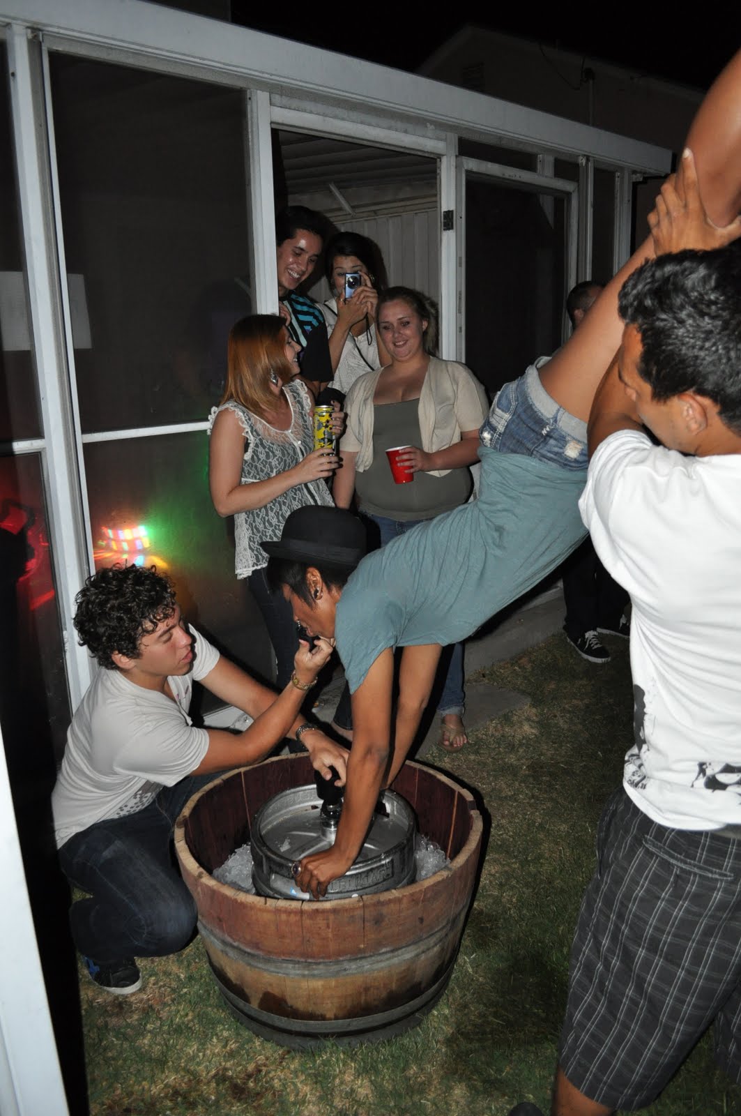 Frat Keg Stand
