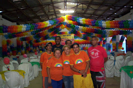 equipe Arco-Íris Festas