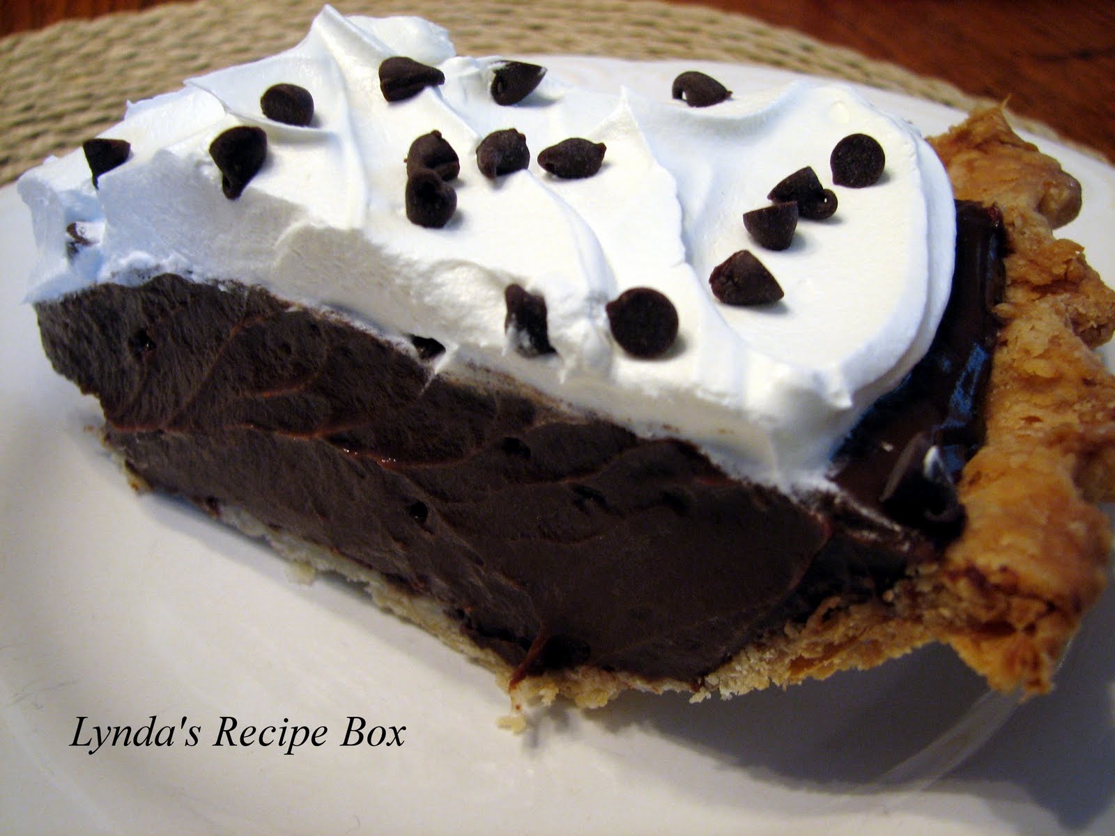 Creamy Chocolate Pie