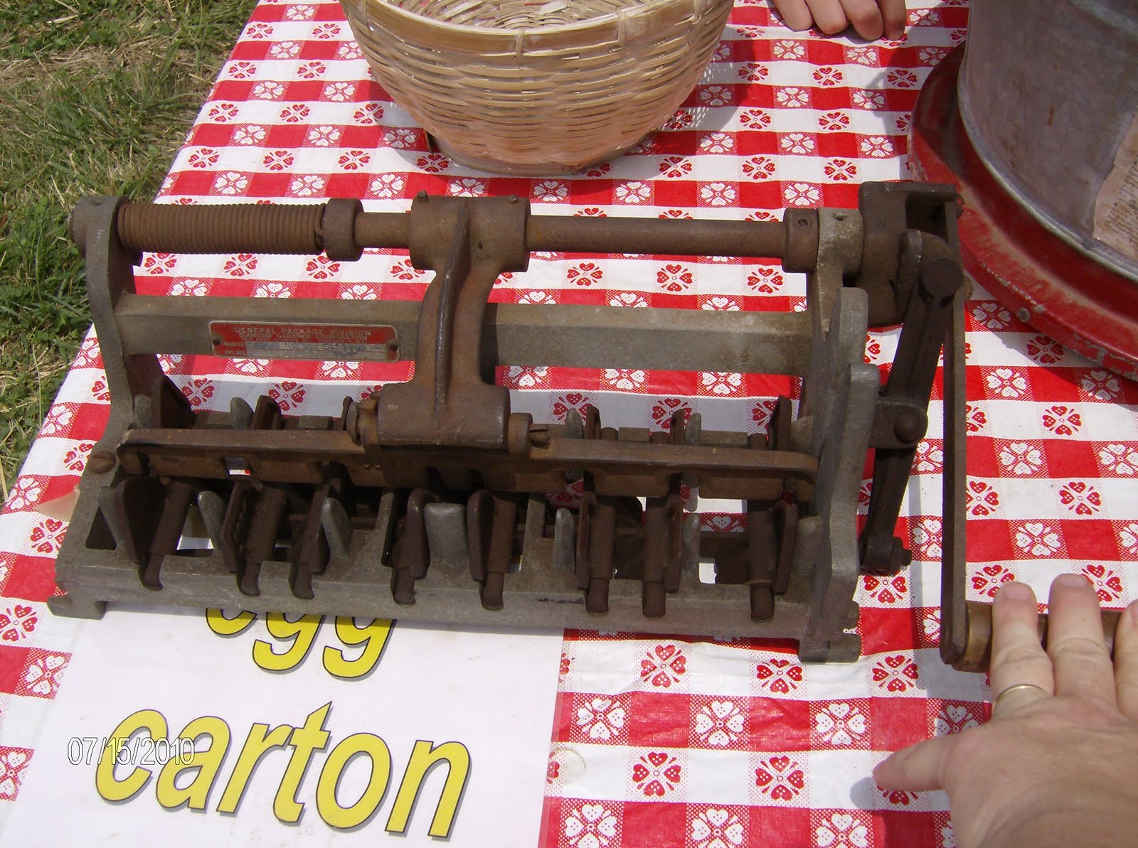 Frugal Tractor Mom Egg Carton Maker