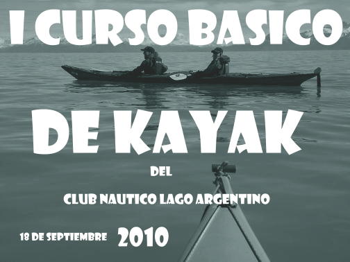 Y se viene nuestro primer curso  de Kayak...No te lo pierdas...