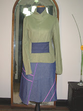 Falda Desfazada y sweater