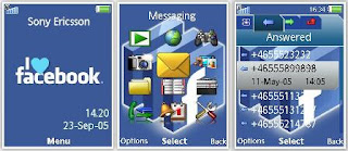 Facebook Theme Sony Ericsson