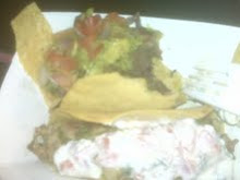 Border Grill Chicken and Carne tacos