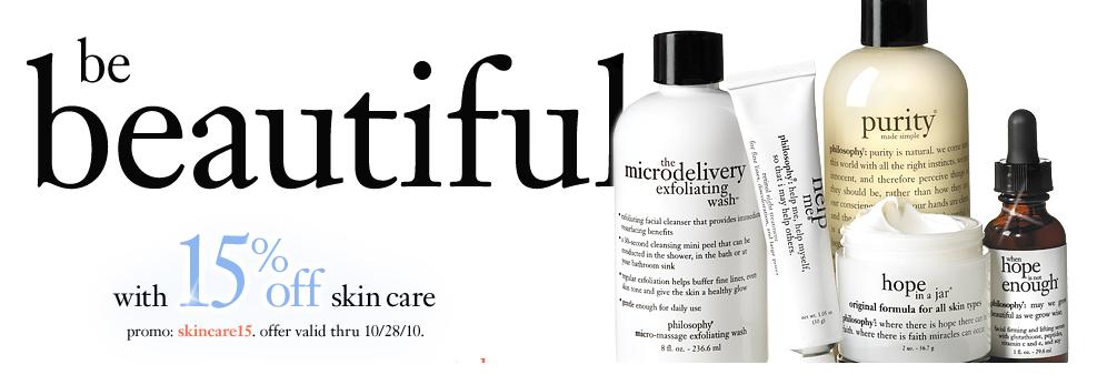 Philosophy coupon codes