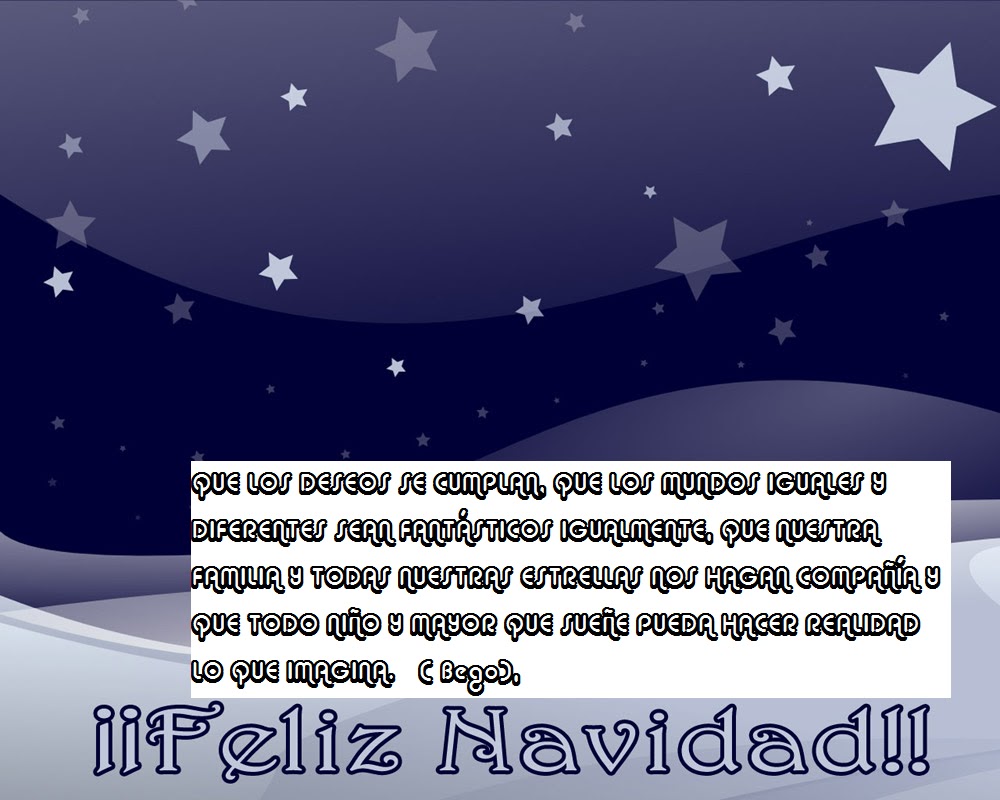 Mundos tan iguales y tan diferentes: FELIZ NAVIDAD. ESPERANZA E ILUSIÓN