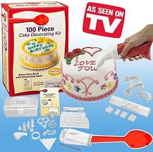 As Seen on TV: Decorator s Delight 100 Piece Cake ...