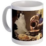 The Milkmaid Cat Mug