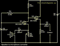 speaker to microphone converter