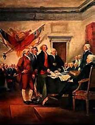 signing of the Declaration of Independence