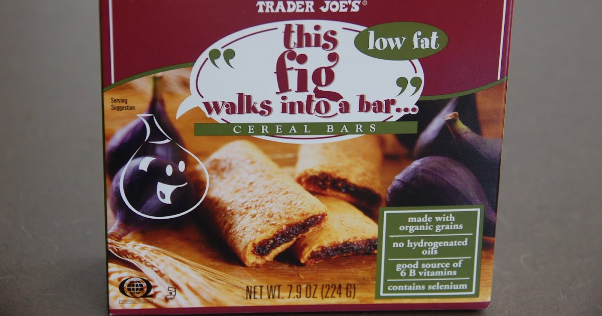 What my kids are eating Fig bars from Trader Joe's