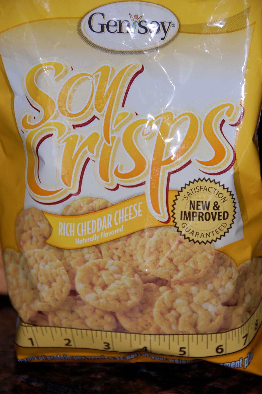 What my kids are eating Soy crisps from GenSoy