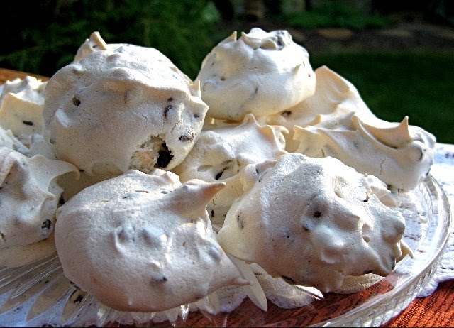 My Own Sweet Thyme Chocolate Chip Meringue Cookies