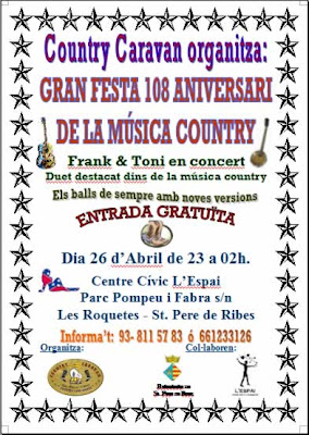 Festa 108 aniversari de la Música Country
