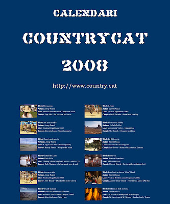 Calendari Countrycat 2008