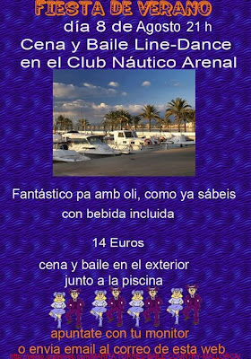 Festa d'estiu al Club Nàutic Arenal (Mallorca)
