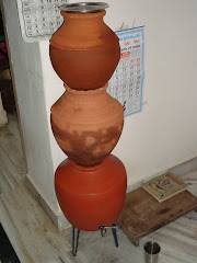 Middle Pot is Sand Filter