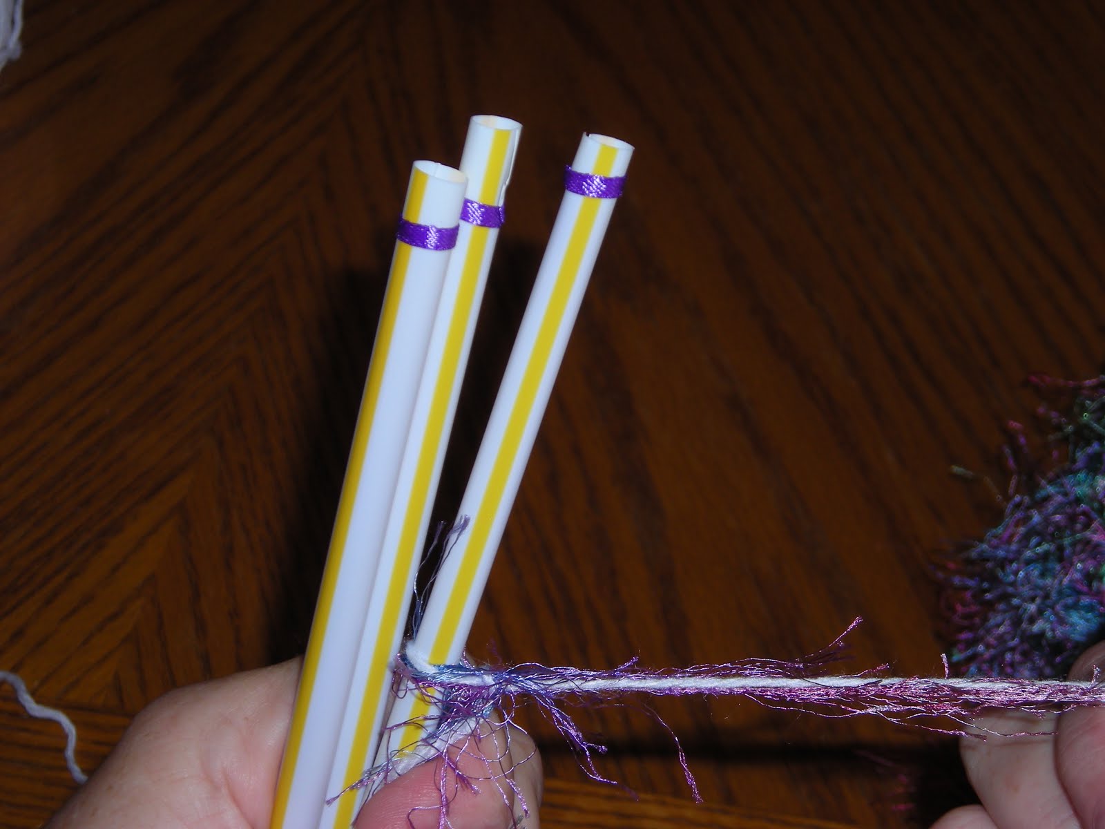 The Paisley Cupcake Straw leis