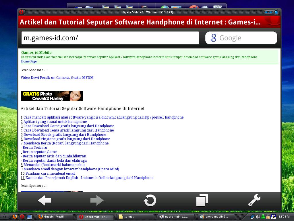 Opera Mini untuk Komputer / PC : Download Gratis | Koleksi Gambar