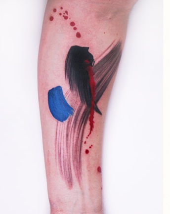 Amanda Wachob - abstract tattoos