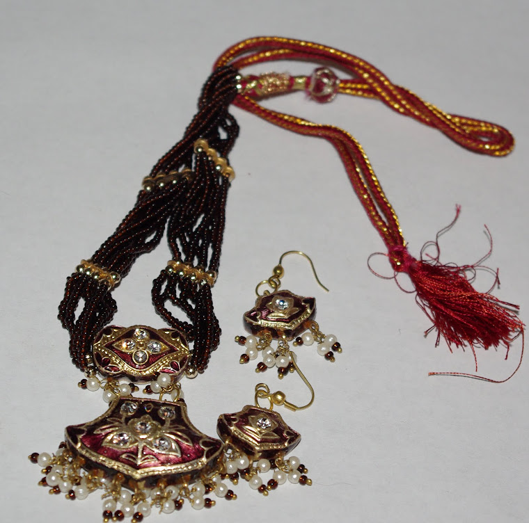 Example of Lakh Indian Jewelry