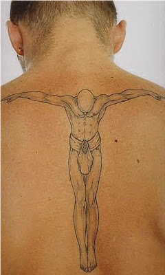David Beckham Angel Wing Tattoo