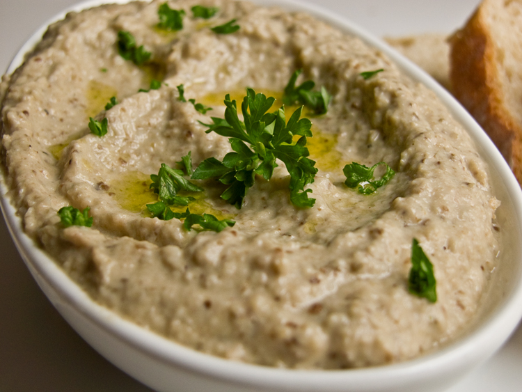 Cooking Weekends Baba ghanoush; Eggplant Spread
