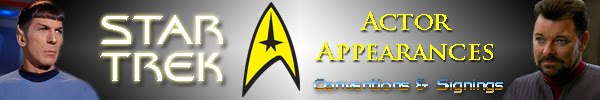 Star Trek Actor Appearances