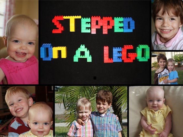Stepped on a Lego