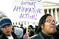 Affirmative Actioin Demonstration Affirmative Actioin Demonstration at Supreme Couirt