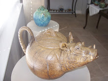 Warthog Teapot, by Laddy Barnett, 2009