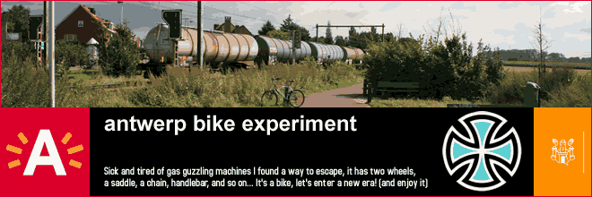 Antwerp bike experiment