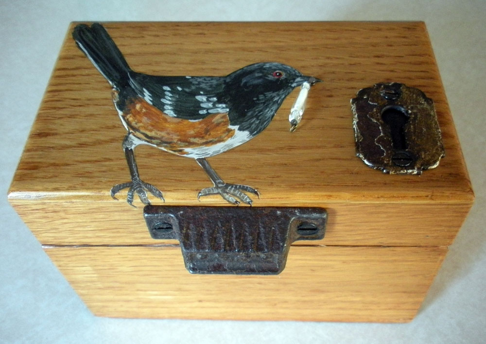 Painted Cigar Boxes