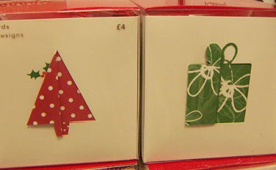 ... style christmas cards from bhs (british home stores) were really cute