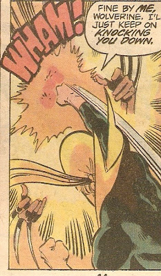 Just for the record...can you imagine Wolverine getting a beat down like this today?