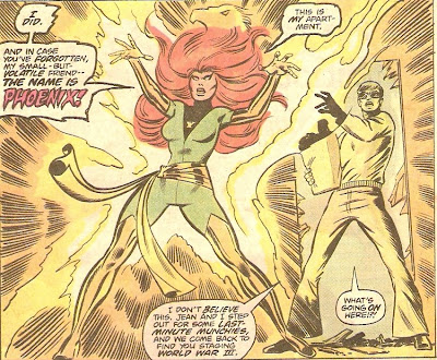 But since she's technically not Jean Grey, but the Phoenix force copying her body, is this really ladies Night??